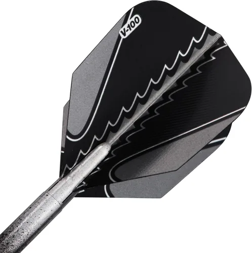 Vista 13 de Viper Juego de dardos de conversión de punta suave o acero profesional de tungsteno de flujo negro al 90%