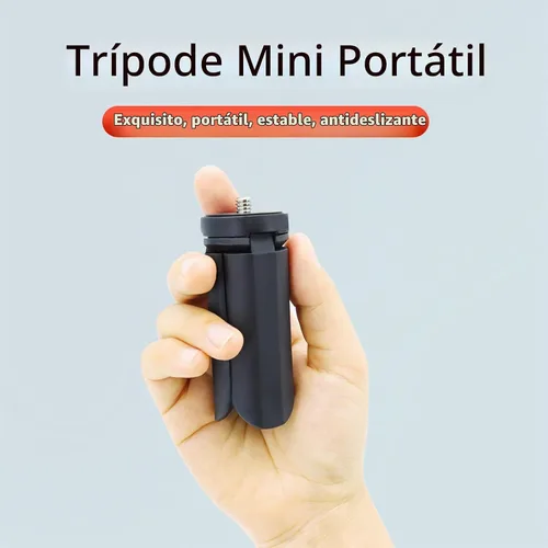 Vista 2 de Mini trípode para DJI Osmo Pocket 3, para bolsillo 3 cardán cámara trípodes soporte de escritorio