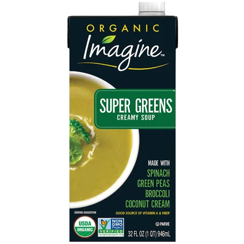 Vista 8 de Imagine Sopa Orgánica, Cremosa de Calabaza de Mantequilla, 32 Onzas