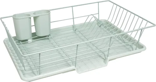 Vista 13 de Sweet Home Collection - Escurridor de platos y soporte para utensilios fáciles de usar