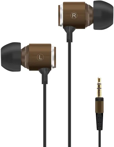 Vista 3 de Auriculares con cable extra largo extra largo para PC TV, auriculares para escuchar oídos, sin micrófono, auriculares enchufables, auriculares