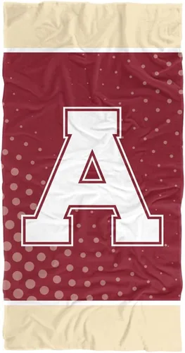 Vista 104 de LOGOVISION Manta Abilene Christian University, 30x60 Logo Dots CottonFront/PolyBackBeachTowel
