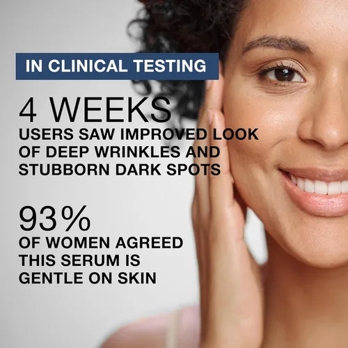 Vista 3 de Neutrogena Rapid Wrinkle Repair Retinol Pro+ Power Suero Facial, Suero Facial Antienvejecimiento Suave con Retinol Puro y Emolientes Nutritivos, No