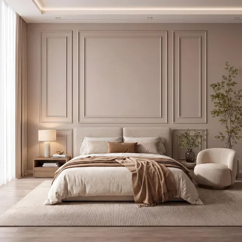 Vista 8 de Pangda 3 juegos de molduras de pared para despegar y pegar, estilo capa interior y exterior, panel de revestimiento prefabricado para decoración