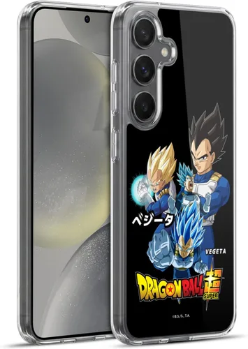 Vista 181 de Head Case Designs Funda de gel con licencia oficial de Dragon Ball Super Group Future Trunks Arc Characters [protección de grado militar] compatible