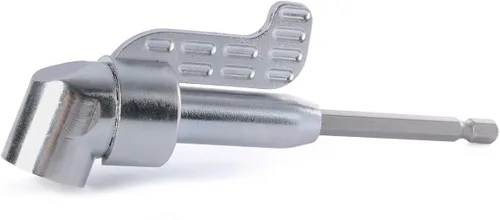 Vista 3 de Rocaris Destornillador eléctrico de extensión de ángulo recto de 105 grados, accesorio de taladro con 1/4 de pulgada hexagonal de cambio rápido