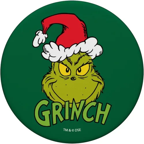 Vista 3 de Dr. Seuss Grinch PopSockets Adhesivo PopGrip