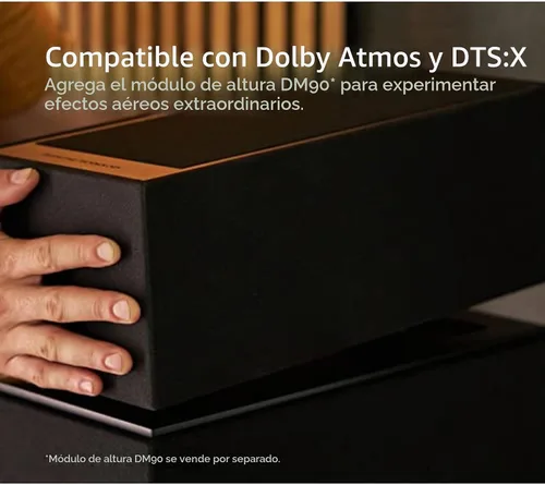 Vista 4 de Definitive Technology Dymension DM70 - Altavoz de torre, matrices bipolares ajustables, 4 altavoces BDSS medios/graves y tweeter, arquitectura 3XR