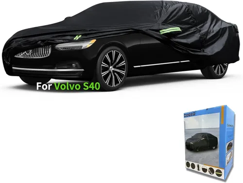 Vista 16 de Ajuste personalizado para cubierta de auto Volvo, impermeable, para todo tipo de clima, protección UV, resistente al viento, para exteriores