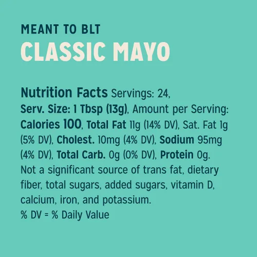 Vista 10 de Sir Kensington's Mayonesa Clásica Sin Gluten, Proyecto No-OGM Verificado, Huevos de Gallinas Criadas Humanamente Certificadas de Corral, Estable
