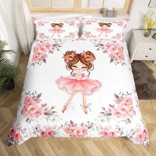 Vista 15 de Funda nórdica de mármol rosa tamaño individual para mujeres adultas y niñas con temática de arte abstracto Juego de ropa de cama