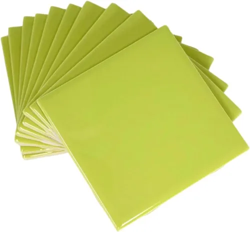 Vista 14 de Tenedos - Caja de 10 piezas para azulejos de cerámica brillantes de 4 1/4 pulgadas, para pared de baño y cocina, acabado brillante, aspecto clásico