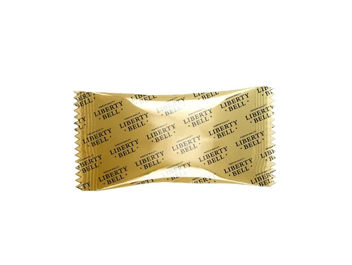 Vista 3 de Liberty Bell Coffee Latte - Caramelo duro con sabor a cafeína, envueltos individualmente, bolsa de 5 onzas