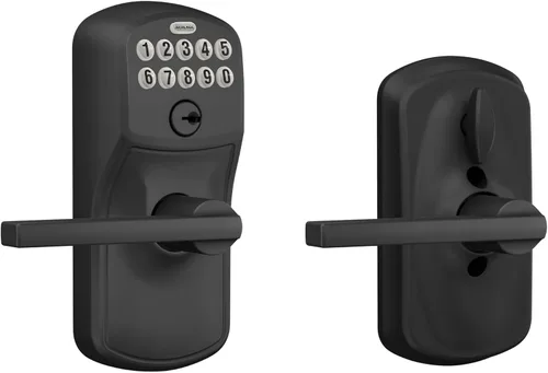 Vista 33 de SCHLAGE FE595VCAM716ACC FE595VCAM/ACC 716 cerradura de teclado para puerta, con manija Accent, flexible, bronce envejecido