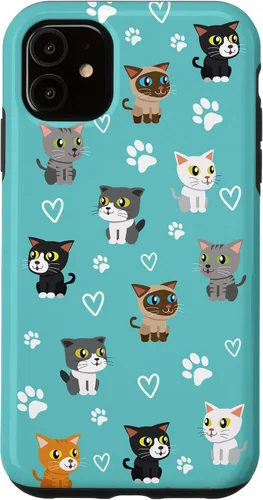 Vista 8 de Funda para iPhone 16 Cat Meow Kitten Kawaii Design Cat Mom