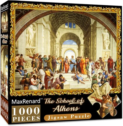 Vista 16 de MaxRenard Juego 1000 Piezas Rompecabezas Colección de Arte Fino Juguete Leonardo Da Vinci Mona Lisa