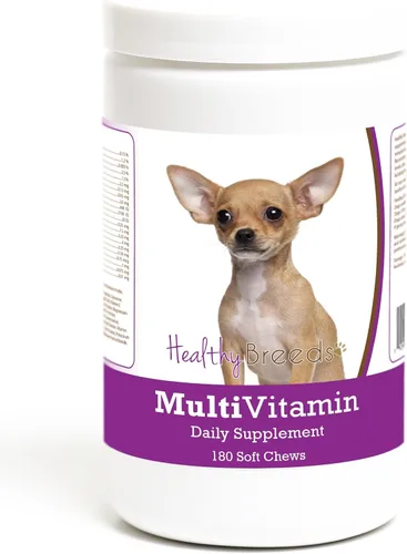Vista 101 de Healthy Breeds Affenpinscher Multivitamínico suave masticable para perros 180