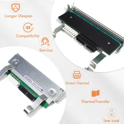 Vista 7 de GETPARTS 1-040082-900 nuevo cabezal de impresión para Intermec PX4i PX4E impresora de código de barras térmica OEM reemplazo 203dpi