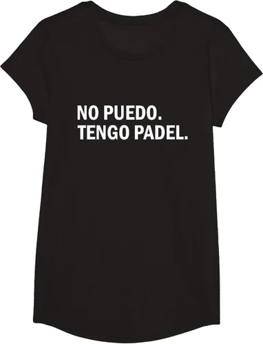 Vista 6 de Camiseta de jugador divertido No Puedo Tengo Padel Hobby