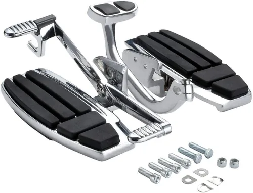 Vista 10 de TCT-MOTORPARTS Kit de pedal de palanca de freno del conductor negro mate para Honda Goldwing Gold Wing todos los modelos 2001-2017 GL1800