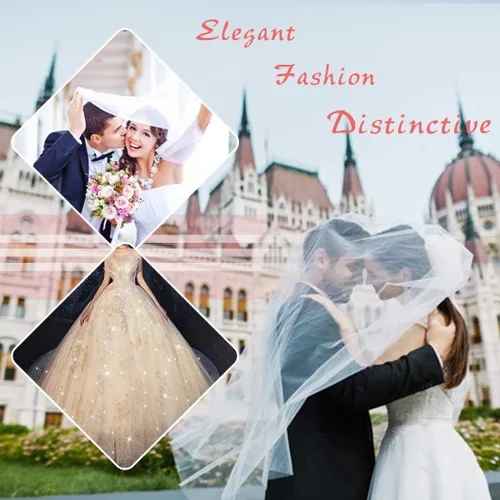 Vista 12 de SISROL Womens 6 Hoop Skirt Crinoline Petticoat Underskirt for Wedding Dress Blanco