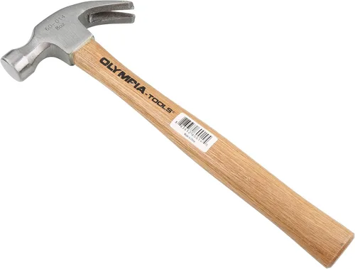 Vista 2 de Olympia Tools Martillo de garra, 60-014, 8 onzas, plateado