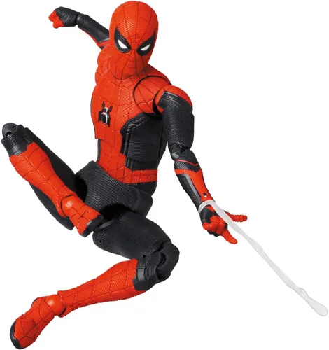 Vista 4 de Medicom: MAFEX Spider-Man en traje mejorado (Sin camino a casa)