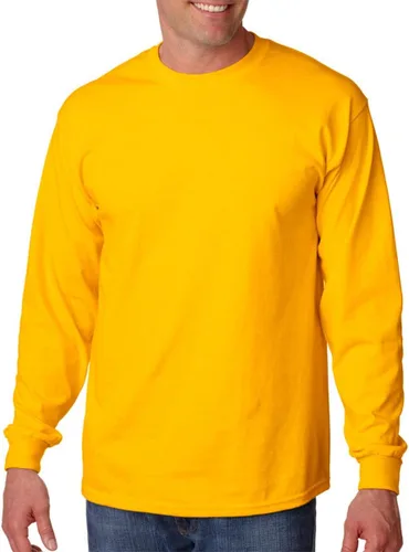 Vista 115 de Gildan Camiseta de manga larga de algodón ultra para adulto, estilo G2400, paquete múltiple Militar + ceniza.