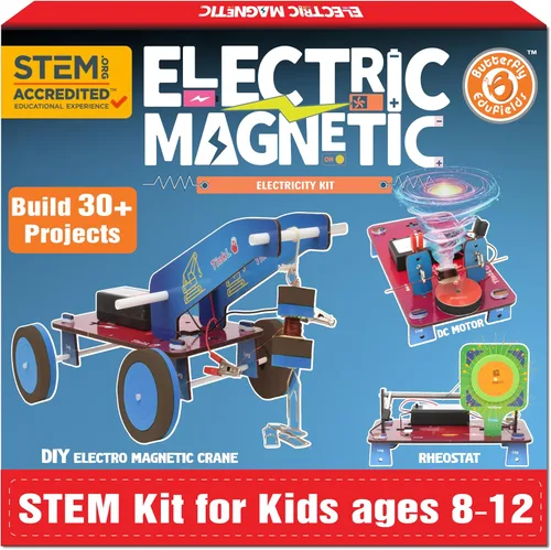 Vista 8 de Butterfly EduFields Más de 100 proyectos STEM Mini kit de ingeniería para niñas de 8, 10, 12 y 15 años Los mejores experimentos científicos