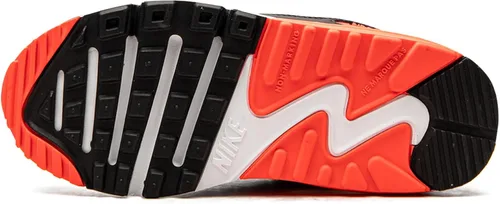 Vista 5 de Nike Preescolar Air Max 90 PS DC8332 100 infrarrojos 2020 - Tamaño 12C BlancoNegro-Cool Grey-Radiant