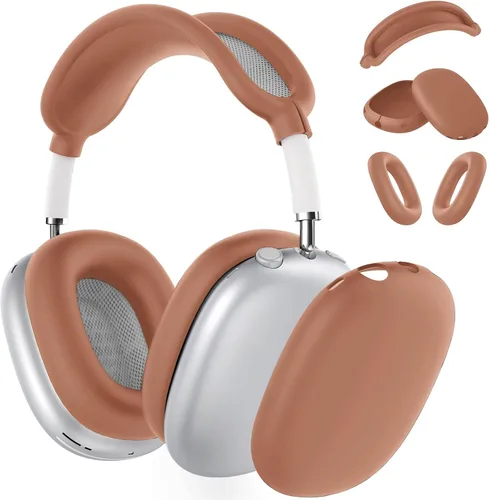 Vista 11 de Funda rígida para AirPods Max con modo de sueño, funda de transporte para auriculares con almohadillas de silicona para AirPods