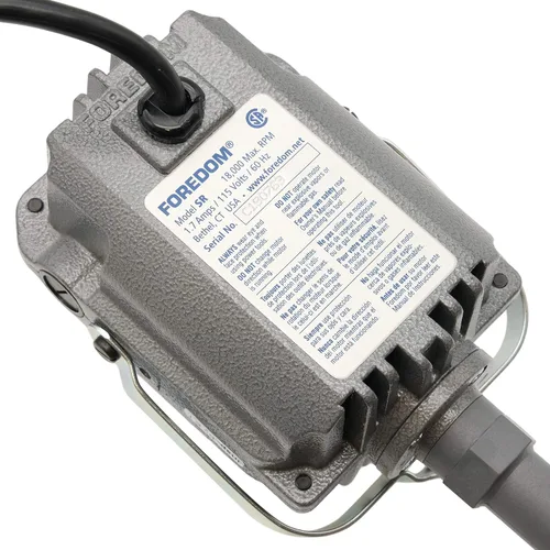 Vista 4 de FOREDOM M.SR-EM Flex Eje KIT Eje Flexible Eje 1/6HP Motor EM1 Mano DIAL Control