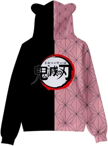 Vista 2 de Sudaderas con capucha de anime Lemon Slayer, unisex, con estampado 3D para cosplay, para hombres y mujeres