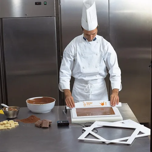 Vista 3 de Martellato 50TLSPECIAL Kit para Preparar Bloques de Nivel de Ganache 36 x 36 Centímetros