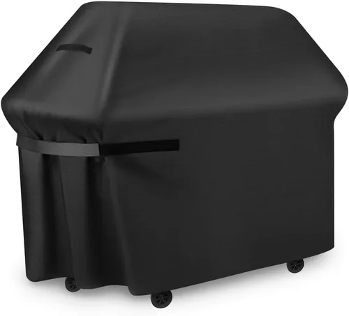Vista 9 de Funda para Parrilla, 32 Pulgadas Impermeable Resistente a los Rayos UV de Servicio Pesado Funda Pequeña para Parrilla BBQ para Parrilla al Aire