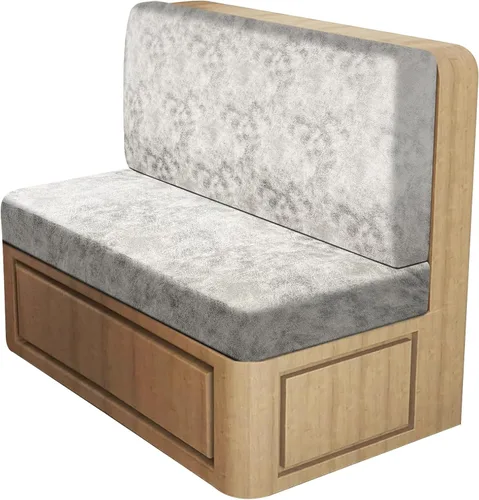 Vista 78 de ANARACHON Fundas de cojín elásticas con aspecto de cuero para caravana, fundas de cojín para asiento de cabina de caravana