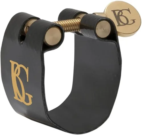 Vista 10 de BG L11BG - Ligadura tradicional para saxofón alto con tapa chapada en oro
