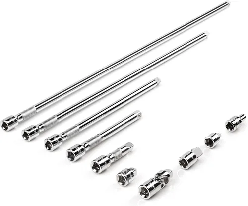 Vista 4 de TEKTON SHA90010 SHA90010 - Juego de accesorios de accionamiento de 1/4 pulgadas, 8 piezas