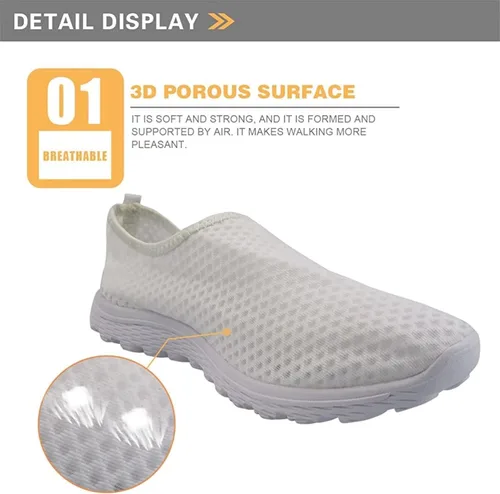 Vista 4 de Belidome Zapatos deportivos sin cordones para mujeres y hombres, zapatos casuales cómodos para caminar y correr