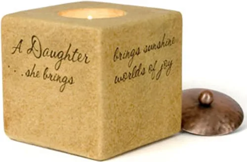 Vista 14 de Pavilion Gift Company 5676 Comfort Candles - Portavelas redondo de 5 pulgadas, familia