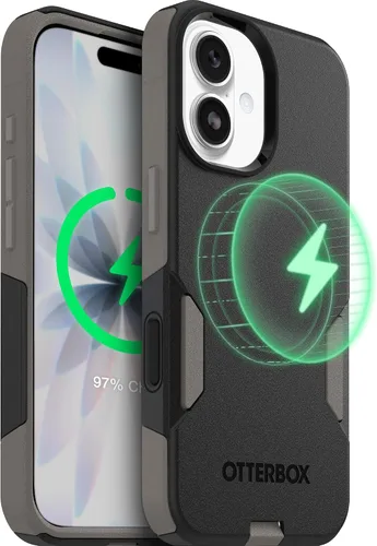 Vista 16 de OtterBox - Carcasa para iPhone 17 Commuter Series, color negro