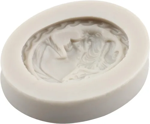 Vista 8 de Sijiangmold Juego de 4 moldes de silicona para decoración de pasteles, decoración de pasteles, pasta de goma de mascar de chocolate