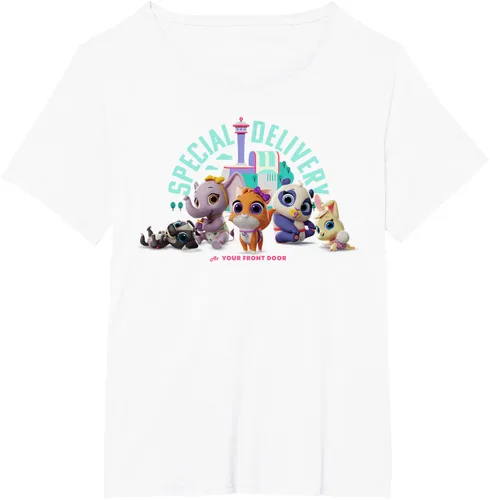Vista 80 de Disney Camiseta de entrega especial Junior T.O.T.S, Negro, S