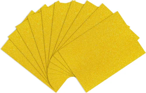 Vista 11 de Sonjade Papel de cartulina con purpurina, papeles con purpurina que no se desprende, cartulina para proyectos de manualidades y bricolaje, papel