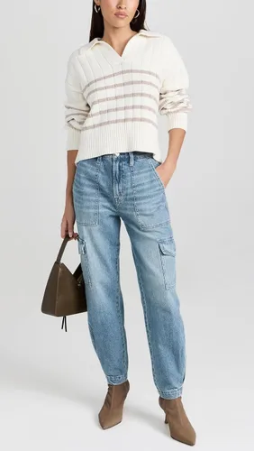 Vista 5 de Pistola Denim Jeans Josephine Cargo para mujer