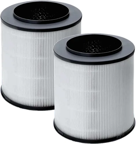 Vista 5 de Nispira 12030 Filtro de repuesto para purificador de aire Clorox 11030 11031 Sala mediana 3 en 1, carbón activado HEPA verdadero que elimina humo