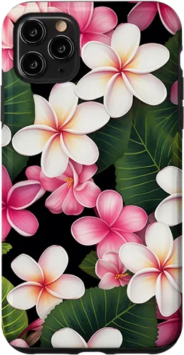 Vista 13 de Plumeria Flower Pretty Garden Hawaii Case for iPhone 17