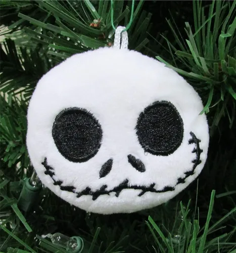 Vista 4 de Nightmare Before Christmas Jack Skellington - Juego de adornos navideños