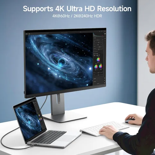 Vista 4 de Cable Matters [Certificado USB-IF] Cable USB C de 10 Gbps Gen 2 - 1 m / 3.3 pies, admite hasta