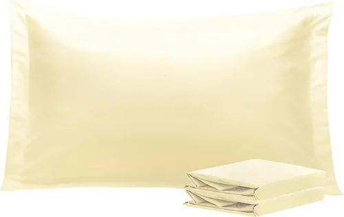 Vista 122 de NTBAY Fundas de almohada estándar, paquete de 2 fundas de almohada de microfibra cepillada de 20 x 26 pulgadas, súper suaves y acogedoras